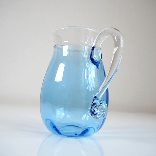 ブルーと透明のさわやかピッチャー（小さめタイプ） その他キッチン