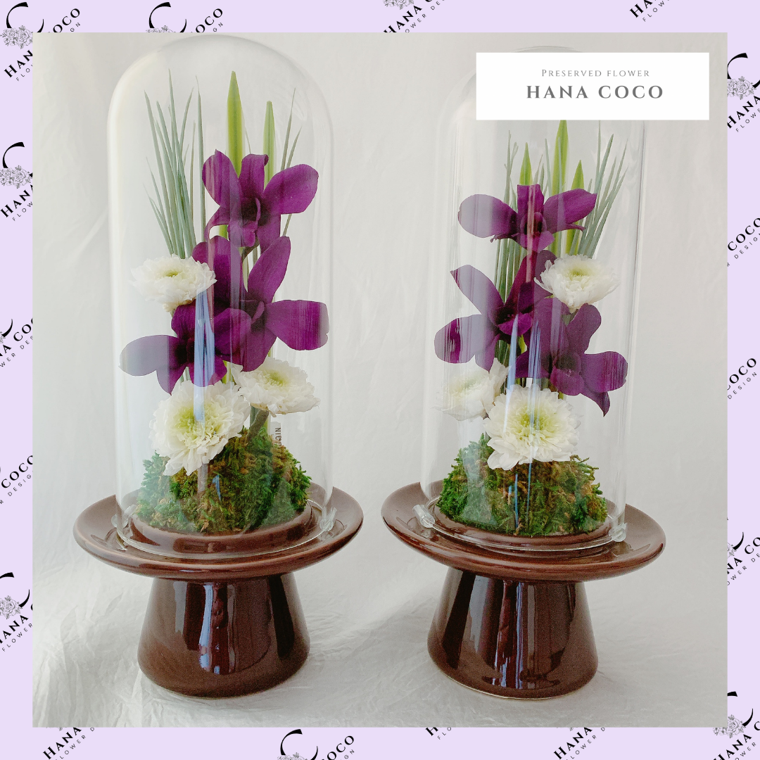 フルリール仏花　エトワール　プリザーブドフラワー 【グレープ】