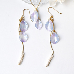 14kgfアメトリンハート・スコロライトピアス/イヤリング 14kgfアメトリンハート・スコロライトピアス/イヤリング