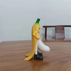 バナナドール フィギュア いたずら おもちゃ ちょい悪 面白い かわいい オブジェ 置物 プレゼント a-0295 7枚目の画像
