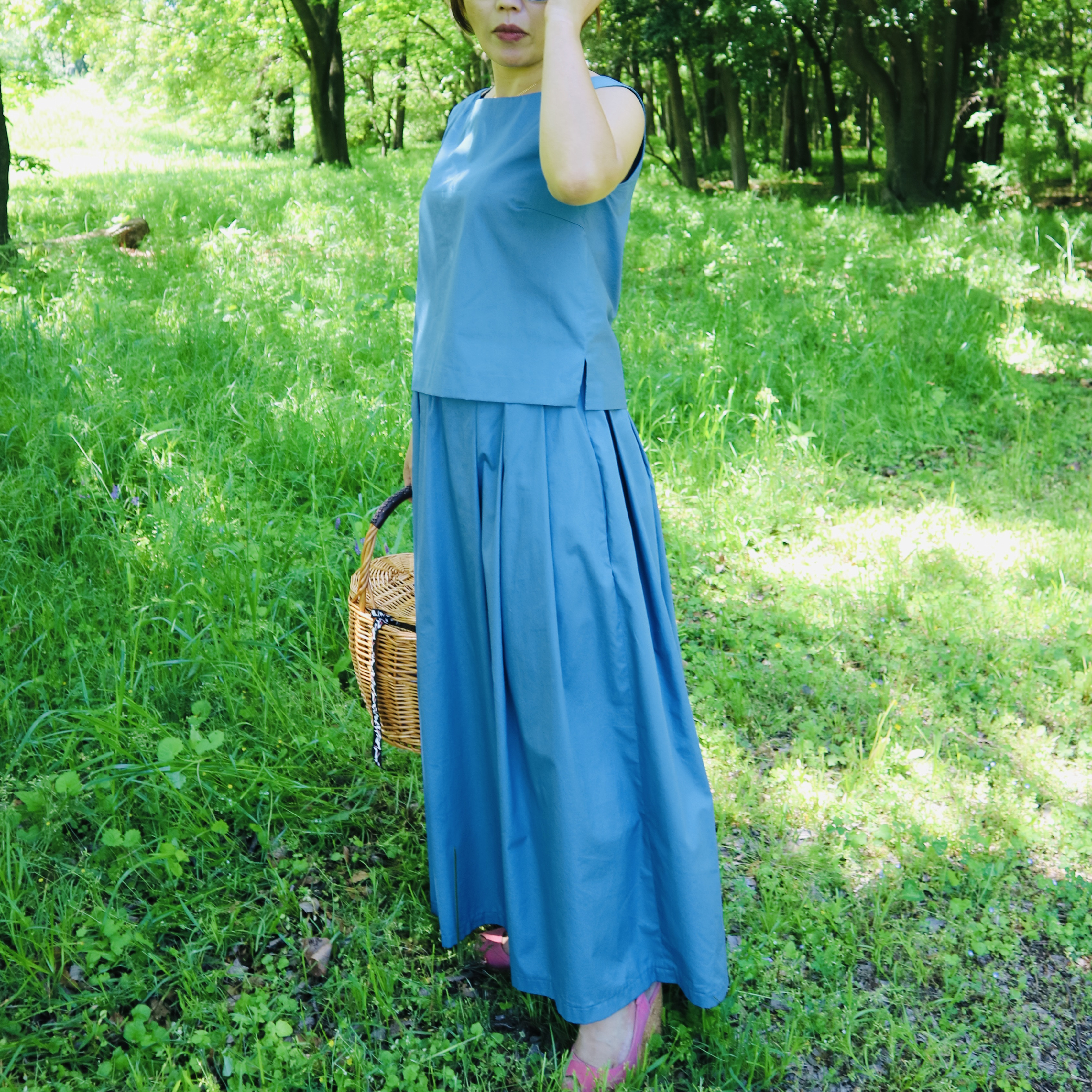 ~Mia~夏の木陰のセットアップ Summer Cotton Set up