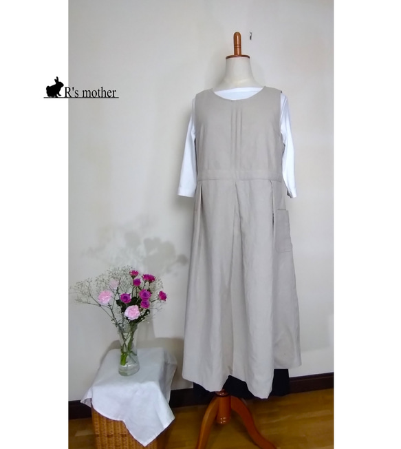 ジャンパースカート /タブリエ ダブリエ、ジャンパースカート型（7～9号） エプロン R's Mother 通販