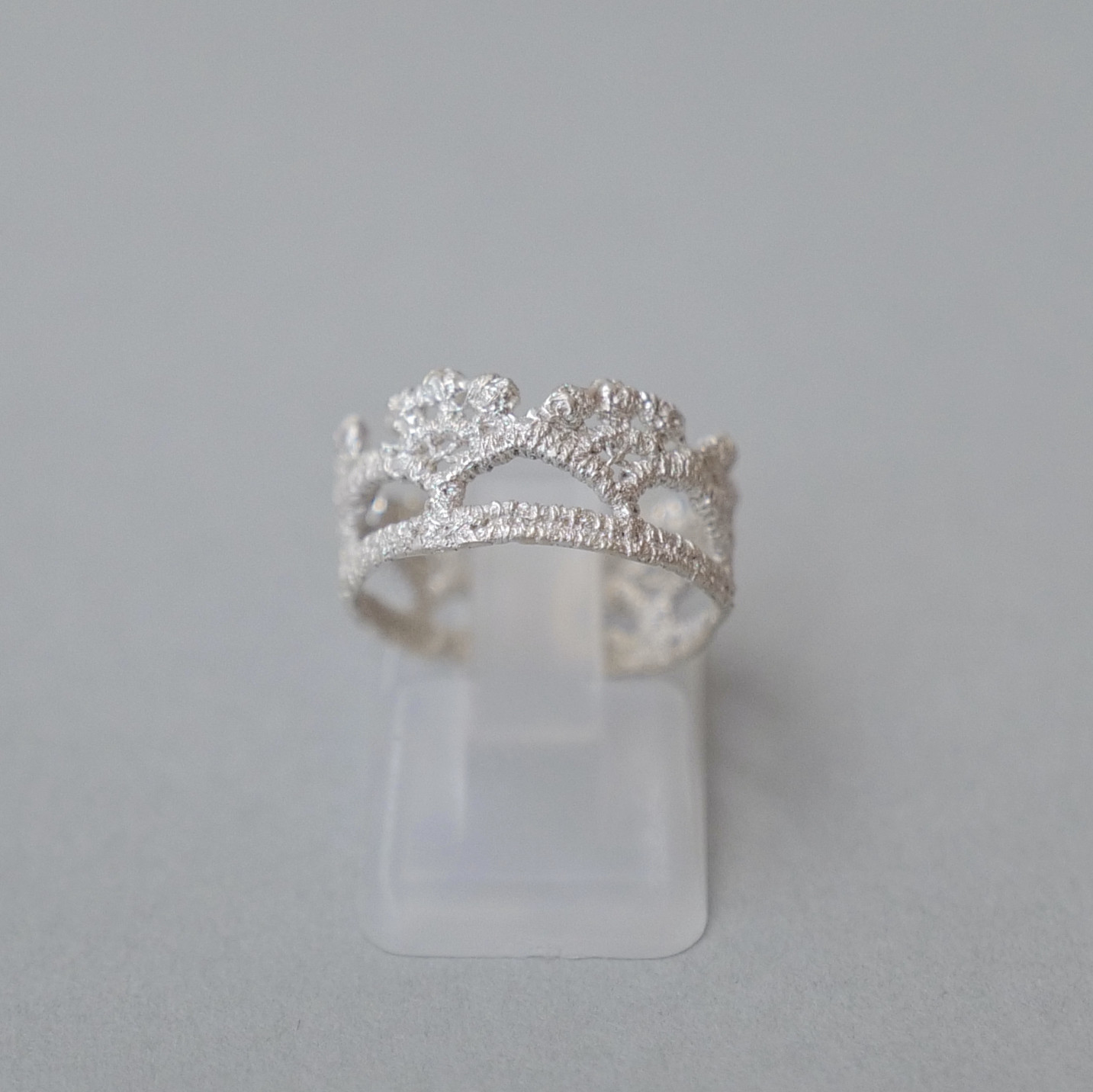 silver925 bonbonクロシェリング