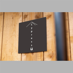 オーダーメイド 看板 制作 表札・ネームプレート S COLOR 通販