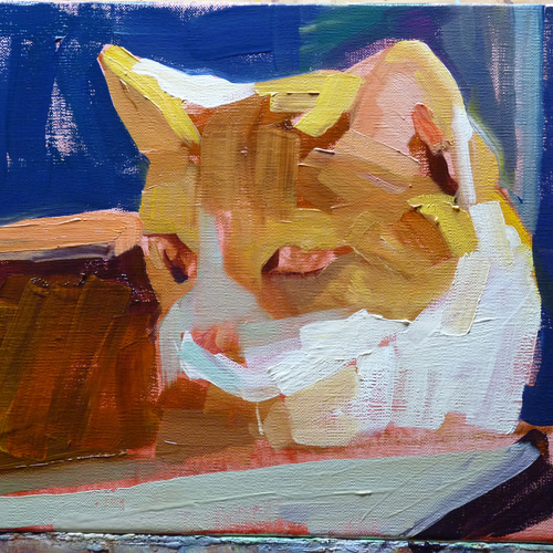 猫」油絵 油彩 キャンバスF4号 33cm✖️24cm 額無し 絵画 isoppu 猫」油絵 油彩 キャンバスF4号 33cm✖️24cm 額無し 絵画 isoppu