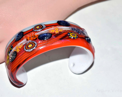 ガラスのブレスレット 、バングル bracelet, bangle（ 11565-497 