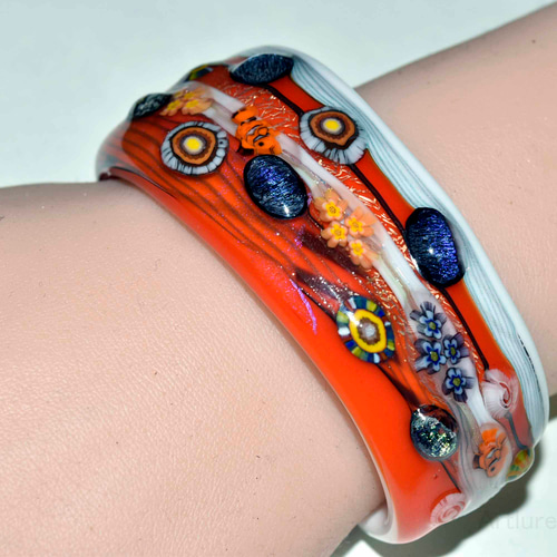 ガラスのブレスレット 、バングル bracelet, bangle（ 11565-497 