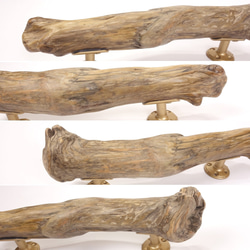 【温泉流木】重くがっちりでも繊細な流木のコンパクトドアハンドル・手すり 木製 自然木 流木インテリア 5枚目の画像