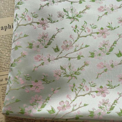 桃の花 花柄 ジャカード生地 [4291] 生地 ruusu 通販 17625027｜Creema