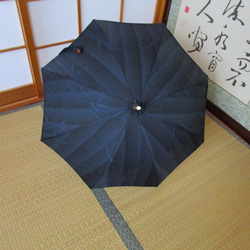 竹模様の着物から日傘（傘袋付き） 10枚目の画像