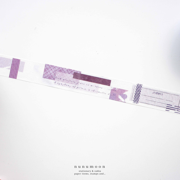 nunumoon original　コラージュ風　マスキングテープ　spring　11057 3枚目の画像