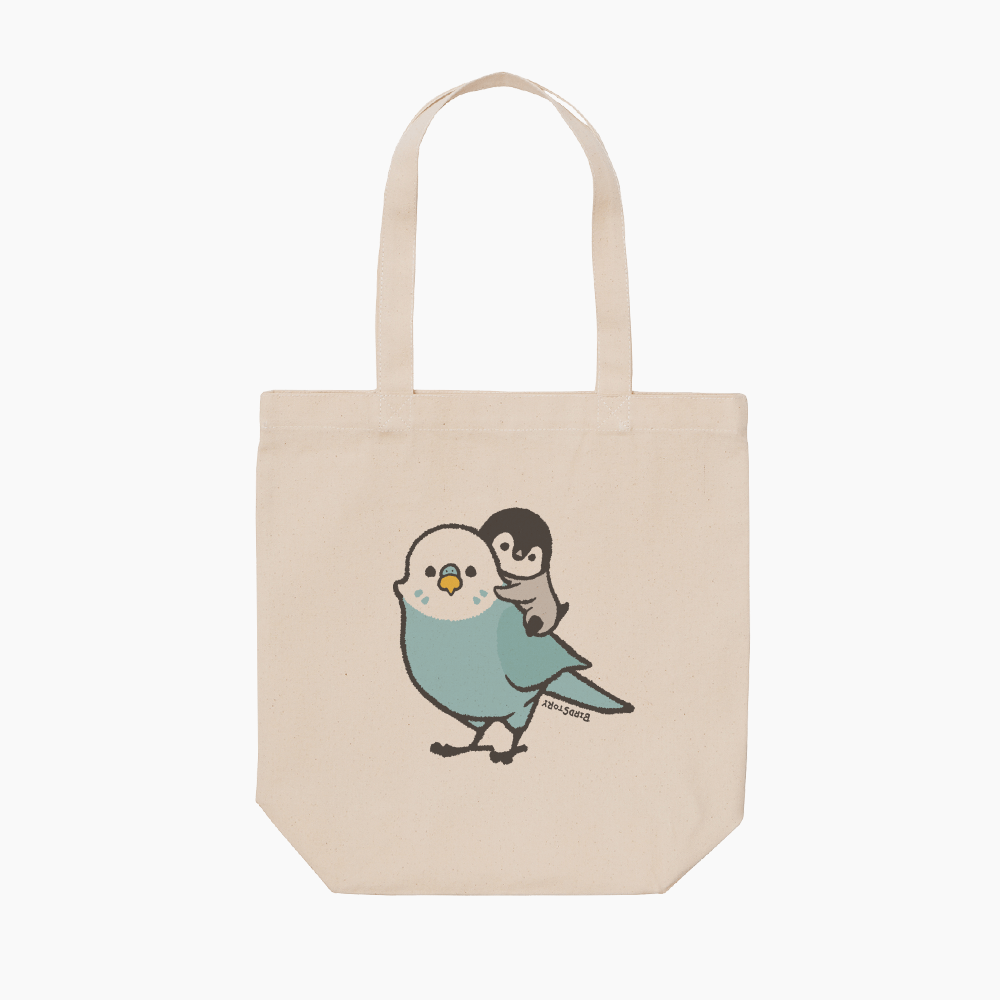 ネイビー トートバッグ　1個 [ペンギン］EREWHON