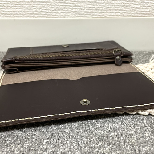 イタリアンレザー LIPARI 長財布 ハンドメイド 0_3341439870e0b9128db80bbb9281