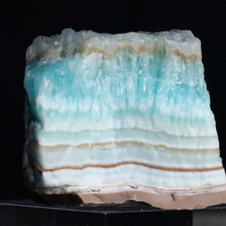 ミルフィーユ的美造形 パステルカラー 天然 アラゴナイト39g天然石 鉱物 標本｜アフガニスタン ヘルマンド州産 8枚目の画像