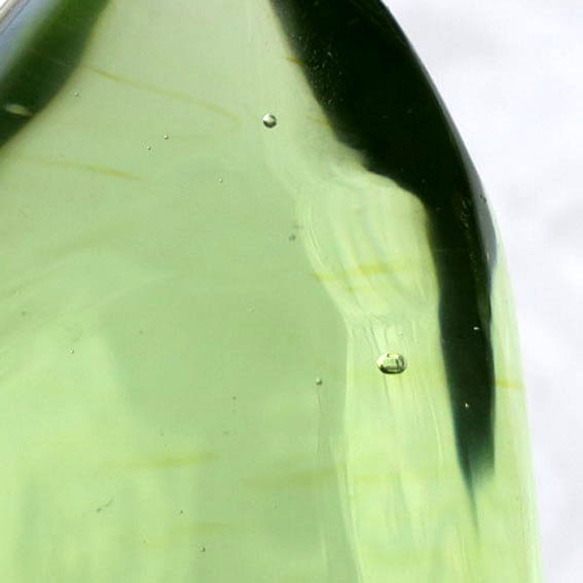 テラオリーブ/アンダラクリスタル/ポリッシュ Terra olive/andara crystal/polished 2枚目の画像