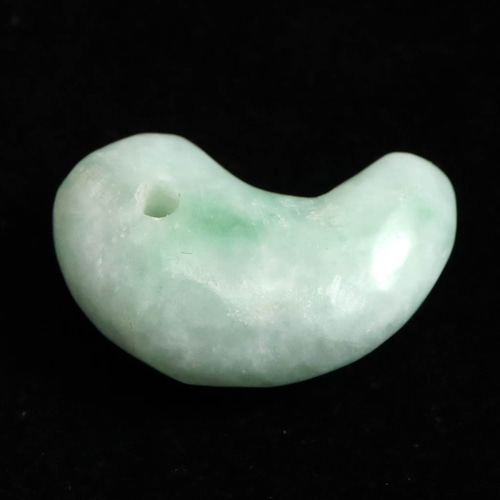 糸魚川翡翠 ヒスイ 小滝産 薄緑 22mm勾玉 ディレクトリカード付