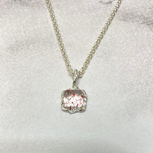 SV925 レピドクロサイトインクォーツ ペンダントトップ ペンダント  