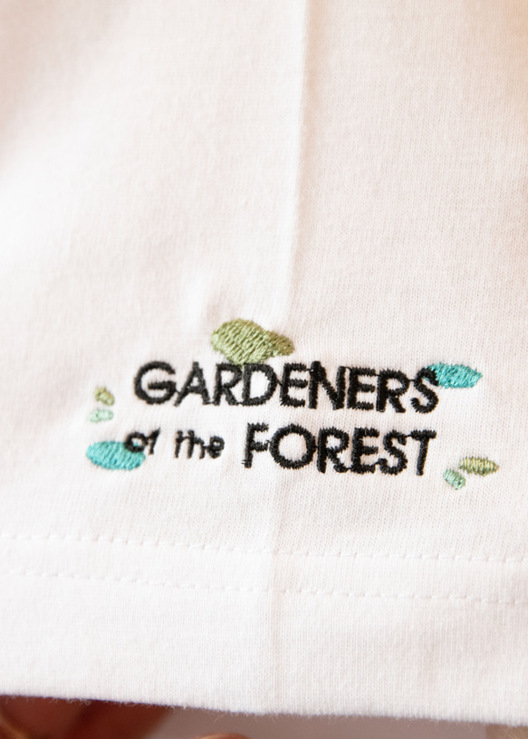 マレーバク「GARDENERS of the FOREST」ビッグシルエットTシャツ 2枚目の画像