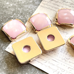 6pcs★cabochon・ square macaron（カボション) 3枚目の画像