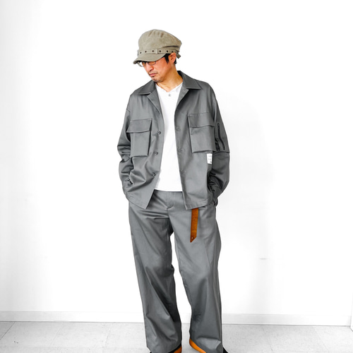 ebure ボタニカルリネン ドロップショルダージャケット グレー 61,600 ebure ボタニカルリネン ドロップショルダージャケット グレー 61,600