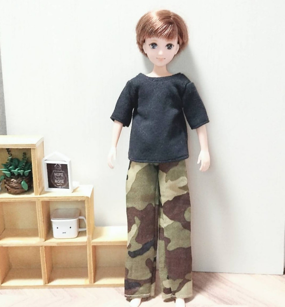 リカちゃん　リブワイドパンツ　セット リカちゃん かわいいパンツセット | 玩具卸売 カワダオンライン