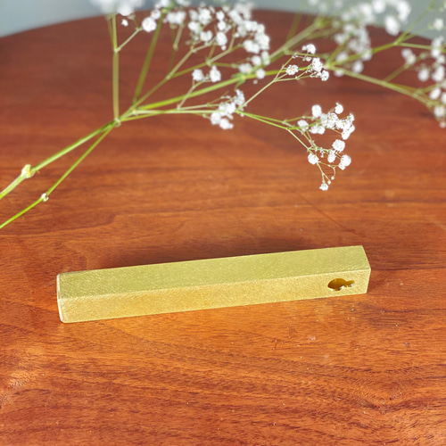 真鍮製 一輪挿し 壁掛け 花瓶 ストレート 花器 贈り物 インテリア