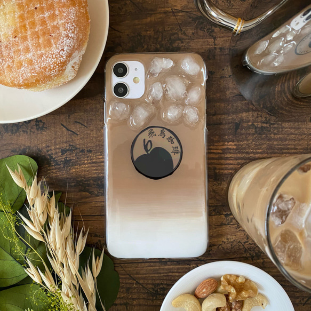 77a.【飛鳥珈琲】カフェラテ（Ice）