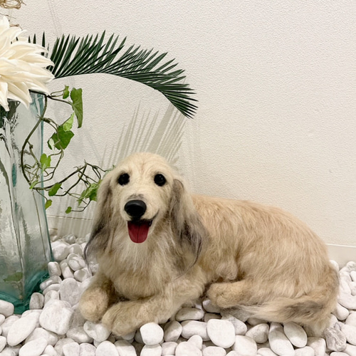 人形作家】ゴールデン・レトリバーの人形【匿名配送】 ぬいぐるみ