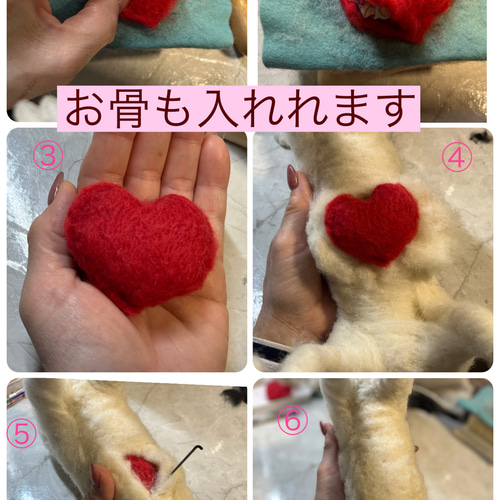 オーダー ダックスフンド 実物大♡世界でたった一つ ♡羊毛フェルト 犬