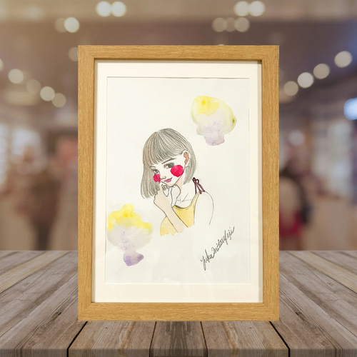 水彩画zutto 絵画 手描き インテリア