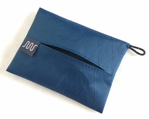 X-Pac ポケットティッシュポーチ・ケース ネイビー アウトドア