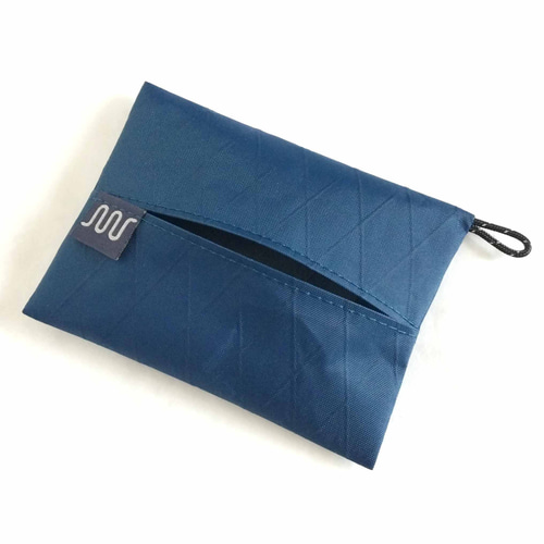 X-Pac ポケットティッシュポーチ・ケース ネイビー アウトドア