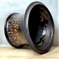 植木鉢多肉観覧植物陶器陶芸ハンドメイドアカベサボテン手作り 5枚目の画像