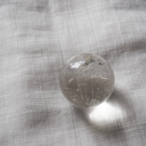 ブラジル産 レムリアンシード水晶丸玉（中） 天然石 my pebble 通販