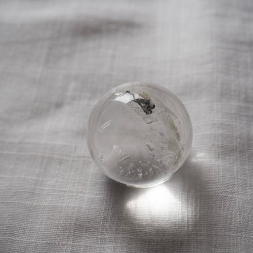 ブラジル産 レムリアンシード水晶丸玉（中） 天然石 my pebble 通販