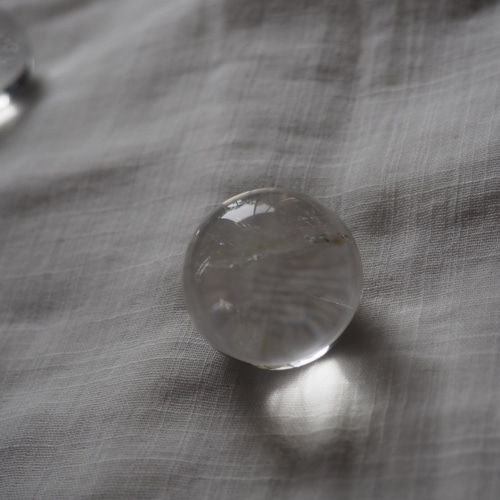 ブラジル産 レムリアンシード水晶丸玉（中） 天然石 my pebble 通販