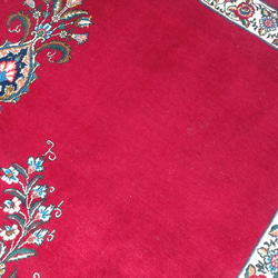 ＧＷ特価40％ＯＦＦ】ペルシャ絨毯タブリーズ産  赤 ワインレッド 300×196cm　 エレガント 華やか 豪華 6枚目の画像