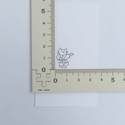 推薦用於筆記本♪Nohohon空手道郵票郵票貓兔子熊狗武術課316 第5張的照片