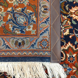 黃金週特價 50% OFF] Saluk 波斯地毯，藍色 290 x 197 厘米，優雅、華麗、奢華 第8張的照片