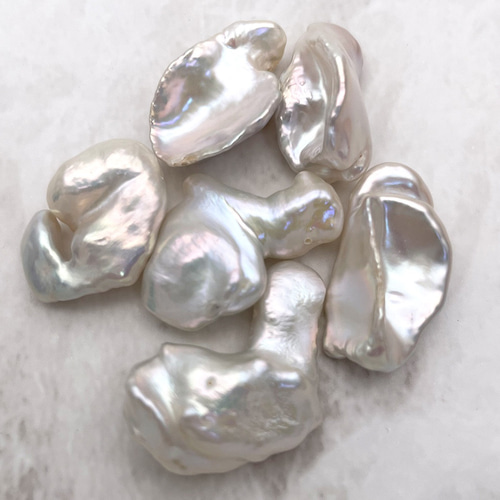 選べる 極大 変形 花びら ケシ バロック 高品質 淡水パール 1粒 超大粒  