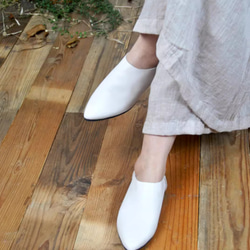 手作りの靴 本革 カジュアルフラットシューズ レディース靴 履きやすい 母の日 パンプス 15枚目の画像