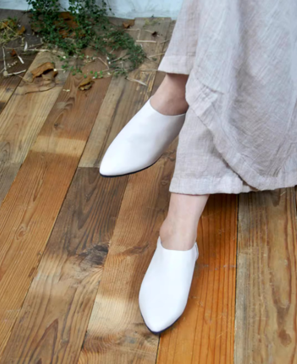 手作りの靴 本革 カジュアルフラットシューズ レディース靴 履きやすい 母の日 パンプス 15枚目の画像