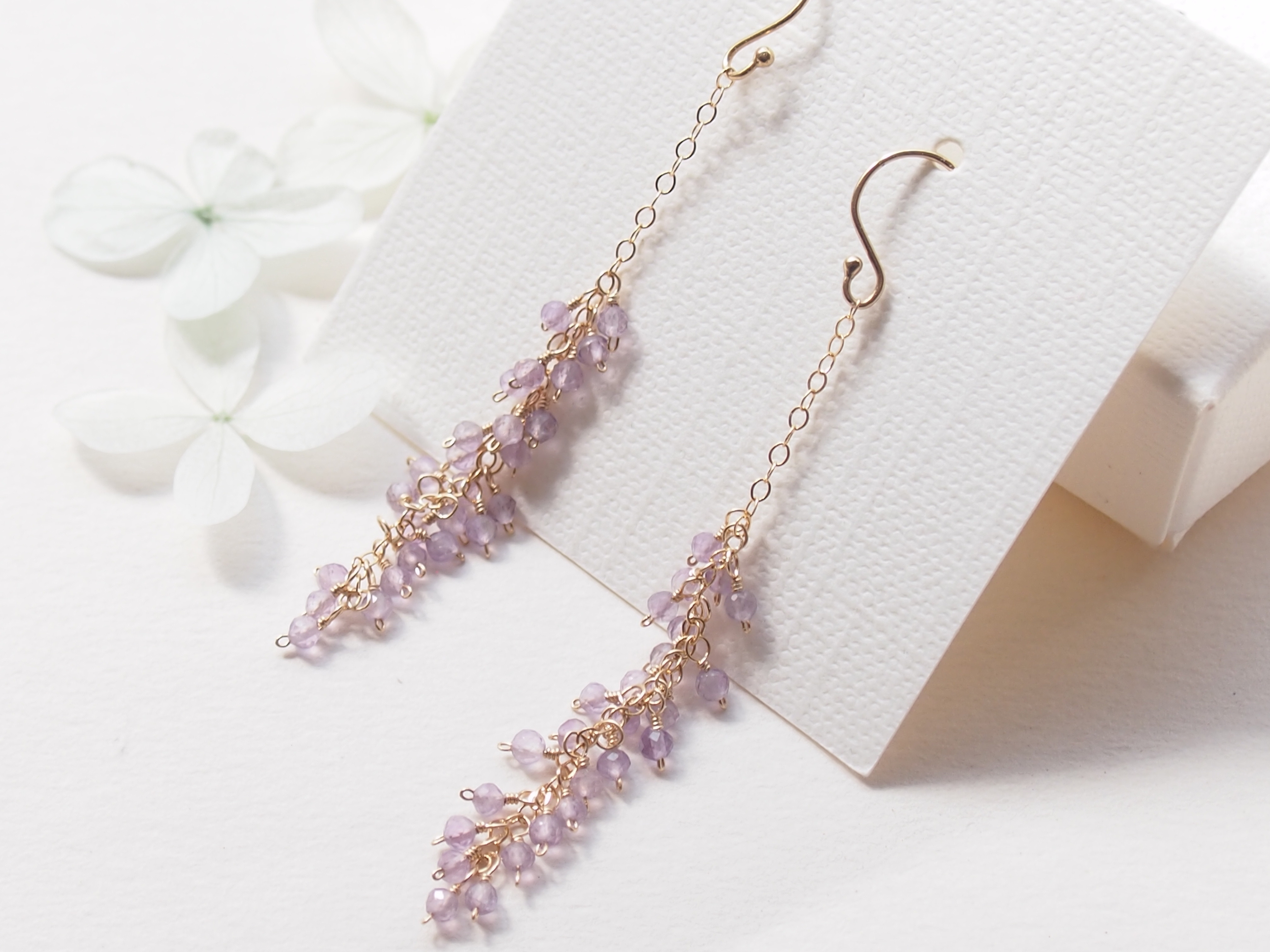 ウィステリア（ピアス（14kgf）／イヤリング）