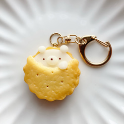 シマエナガのみたらし団子ストラップ 携帯ストラップ てばさき