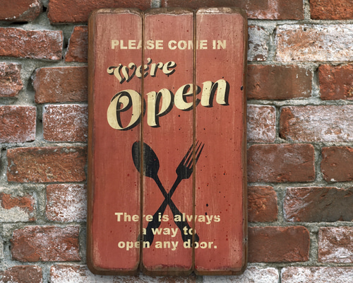 オールドアメリカ風オープン・クローズ看板（OPCL-USPB051） その他