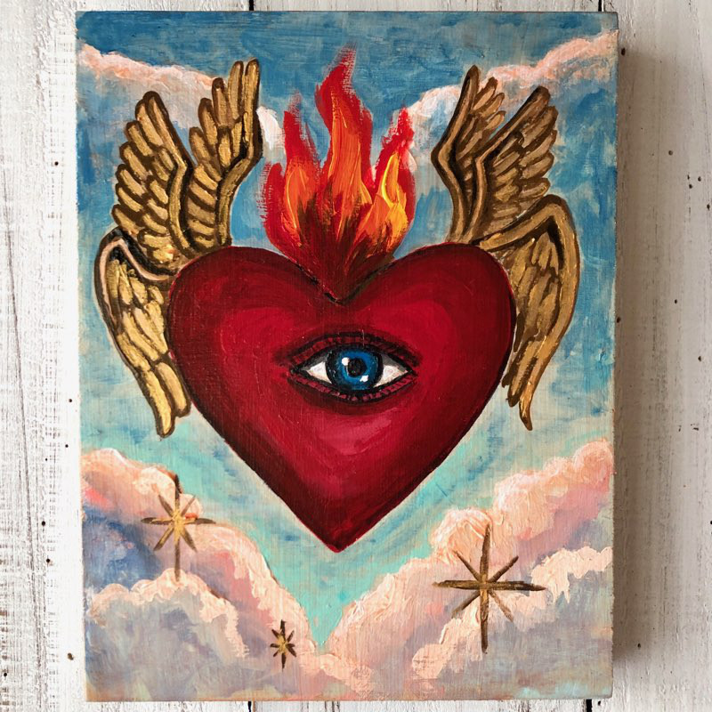 絵画ハート型 絵画ハート型