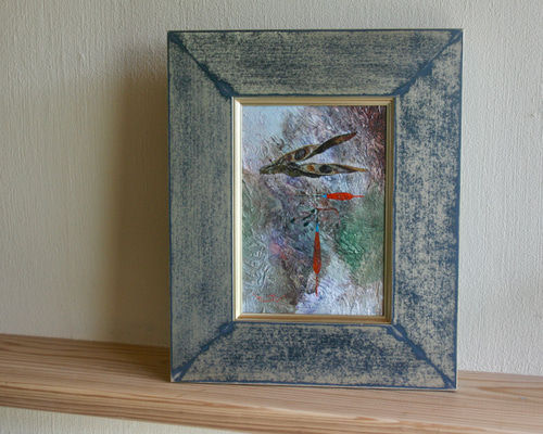 特価◯絵画　アクリル画　額装品 f48e3d4a864d682d3f6e31359fa522