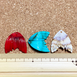 金魚人魚の尾マーメイドパーツ20個ターコイズ 3枚目の画像