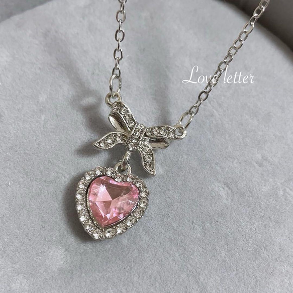 ☺️専用です♡♡ カナミビジュー＊ネックレス♡リボンお花♡キラキラ ☺️専用です♡♡ カナミビジュー＊ネックレス♡リボンお花