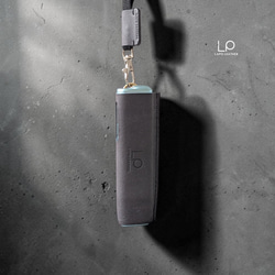 3色】首から掛けて持ち歩くアイコスイルマiワンレザーケース｜IQOS